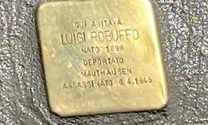 A Castelletto Monferrato una pietra d’inciampo per ricordare Luigi Robuffo