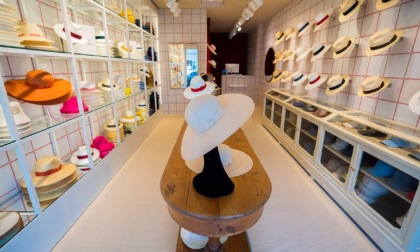 La maison "Borsalino" inaugura la sua nuova boutique a Forte dei Marmi