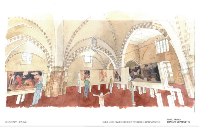 <strong>La chiesa dell’ex ospedale militare di Alessandria diventa Museo</strong>