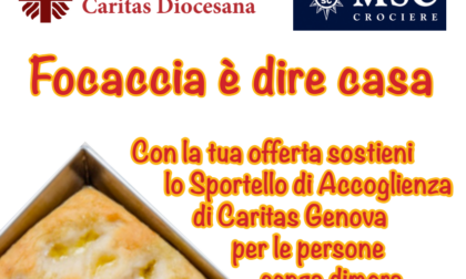 "Focaccia è dire casa": a Genova la raccolta fondi della Caritas Diocesana per le persone senza dimora