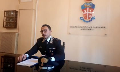 Conferenza stampa dei Carabinieri per un'operazione svolta a Tortona