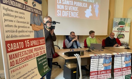 I sindacati alessandrini in piazza per la sanità: sabato 15 manifestazione ad Alessandria
