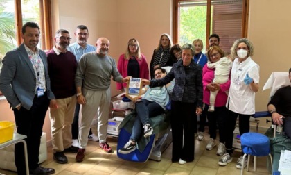 Nuova poltrona prelievi all'Avis Comunale di Alessandria