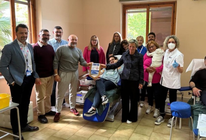 Nuova poltrona prelievi all’Avis Comunale di Alessandria