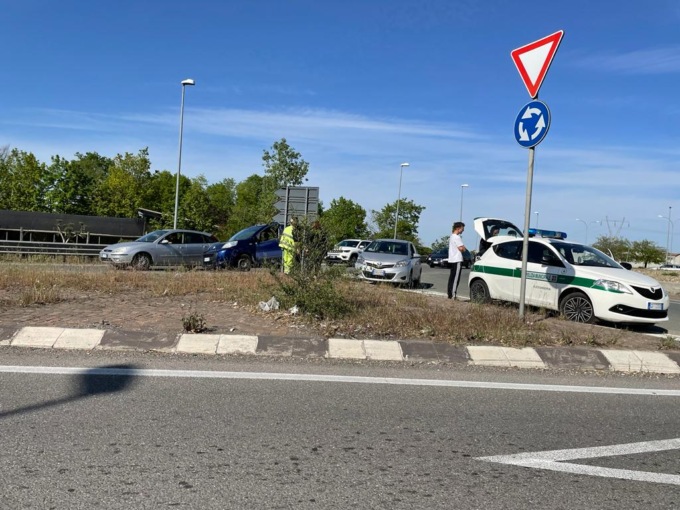 Alessandria, incidente stradale sull’ex strada statale 10 in direzione Novi Ligure