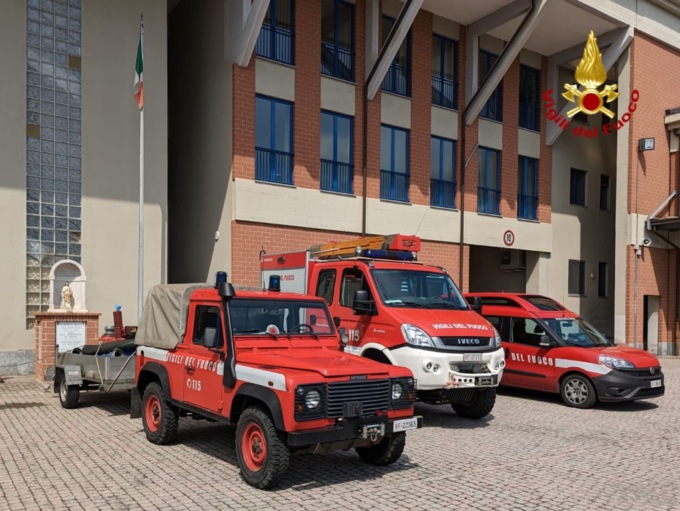 Maltempo, pompieri di Alessandria in Emilia Romagna per dare supporto alle popolazioni alluvionate