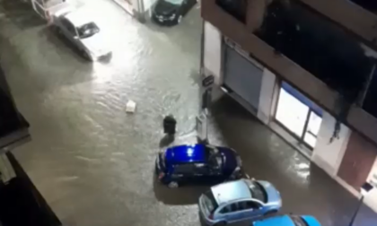 Forte temporale ad Asti: strade allagate e danni
