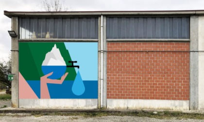 Realizzato il primo murales presso l'Edificio Tecnologico Parco Acos di Novi Ligure