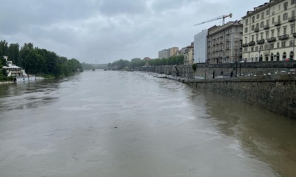 Maltempo, a Torino il Po è tornato ai suoi livelli di guardia