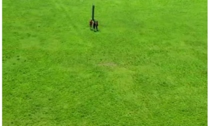 Fuga di gas nei pressi della scuola Straneo di Alessandria, sul posto i Vigili del Fuoco