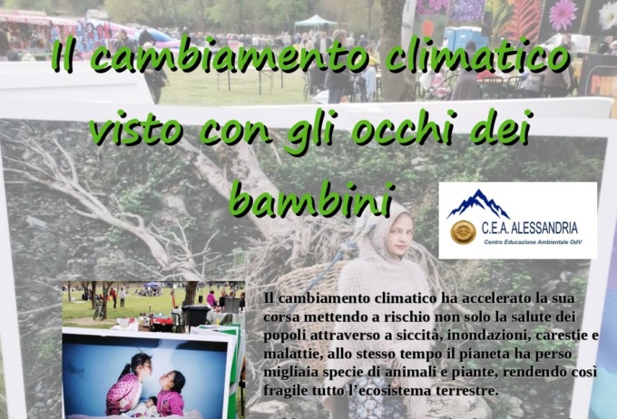 A Bosco Marengo la mostra “Il cambiamento climatico visto con gli occhi dei bambini”