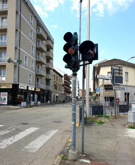 Installato il countdown su alcuni semafori al quartiere Cristo di Alessandria