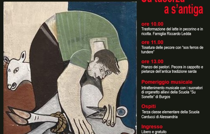 Ad Alessandria arriva “Su tusorzu”, il rito pastorale sardo della tosatura