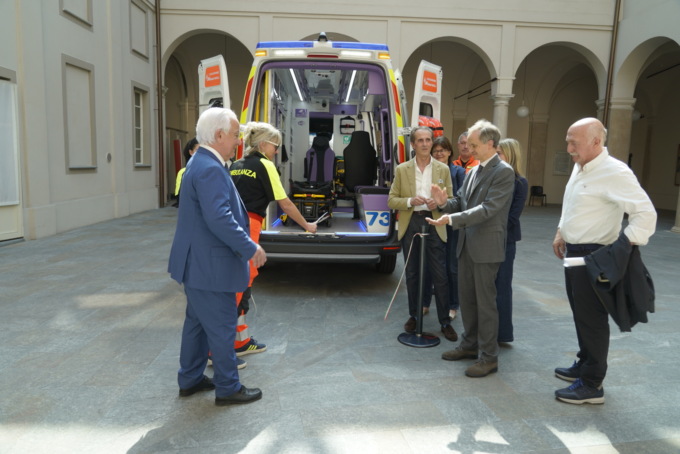 Inaugurata una nuova ambulanza per Castellazzo Soccorso