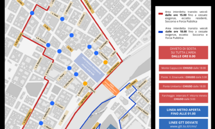 San Giovanni 2023 a Torino, misure di sicurezza, modifiche di viabilità e di accesso alla piazza