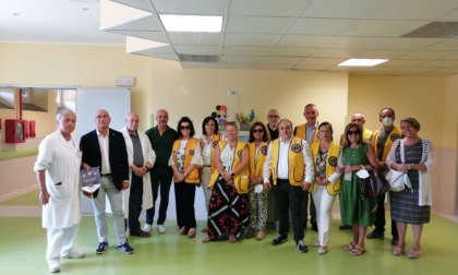  Il Lions dona quindici televisori al reparto di Chirurgia pediatrica di Alessandria