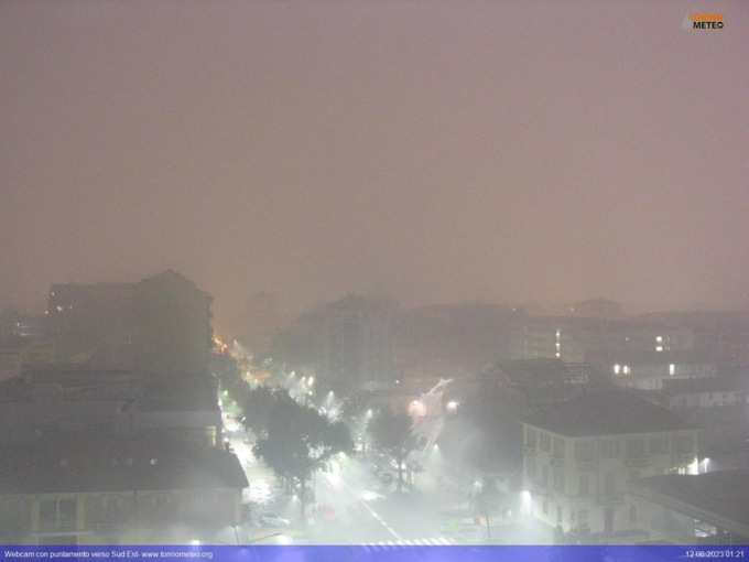 Maltempo nel torinese, allerta gialla fino alle 13 di oggi