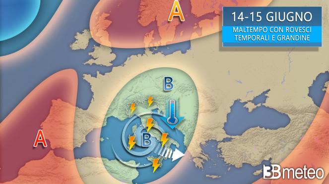 Meteo, ancora temporali ma la vera estate potrebbe arrivare la prossima settimana