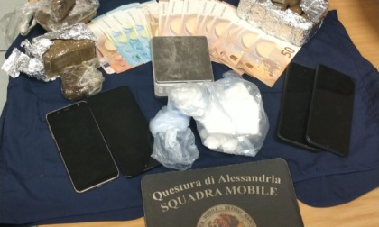 Novi Ligure: arrestato uno spacciatore che deteneva hashish nell'armadio