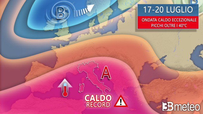 3bmeteo: “In arrivo settimana di caldo anomalo, anche oltre 10°C sopra la media”