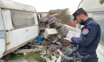 I carabinieri forestali della provincia Alessandria contro l'abbandono di rifiuti illecito