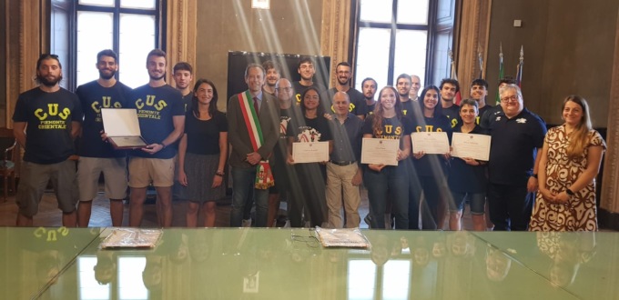 Alessandria: il Comune premia il Cuspo Basket Alessandria, la squadra di Scherma e la giavellottista Vittoria Rapetti