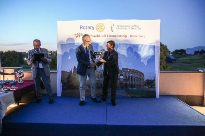 Il novese Alberto Sacchi campione del mondo dell’International Golfing Fellowship of Rotarians