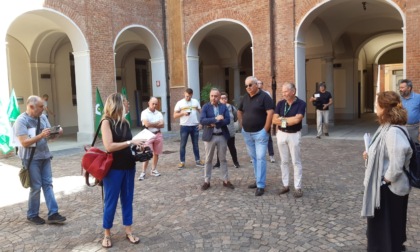 Protesta degli agricoltori di Cia e Confagricoltura contro il prezzo del grano tenero