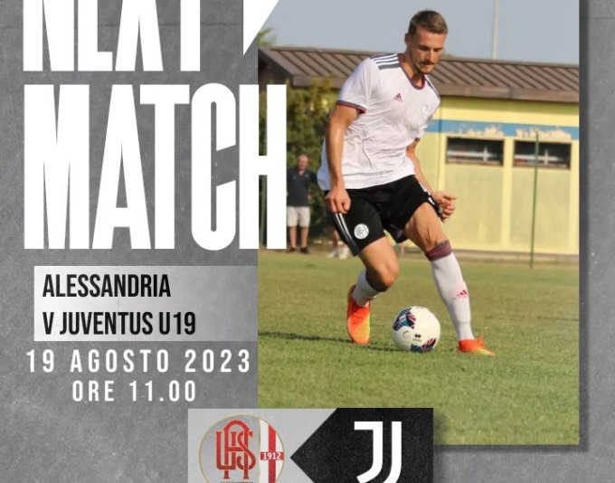 Alessandria Calcio: sabato 19 l’amichevole con la Juventus U19