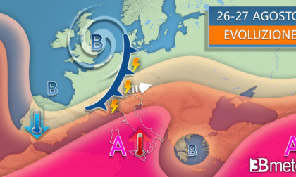 Meteo, fino a sabato apice della canicola africana ma da domenica arrivano forti temporali