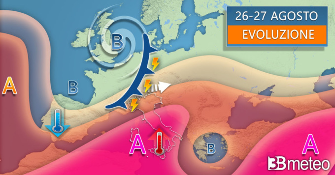 Meteo, fino a sabato apice della canicola africana ma da domenica arrivano forti temporali