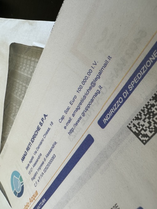 Alessandria, possibili ritardi nel recapito delle bollette di Amag Reti Idriche