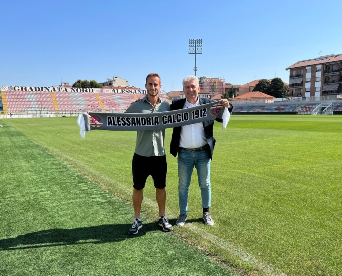 Luca Ercolani è il nuovo difensore dell’Alessandria Calcio