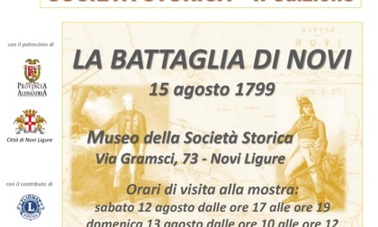 La Società Storica del Novese ricorda l'anniversario della Battaglia di Novi del 1799