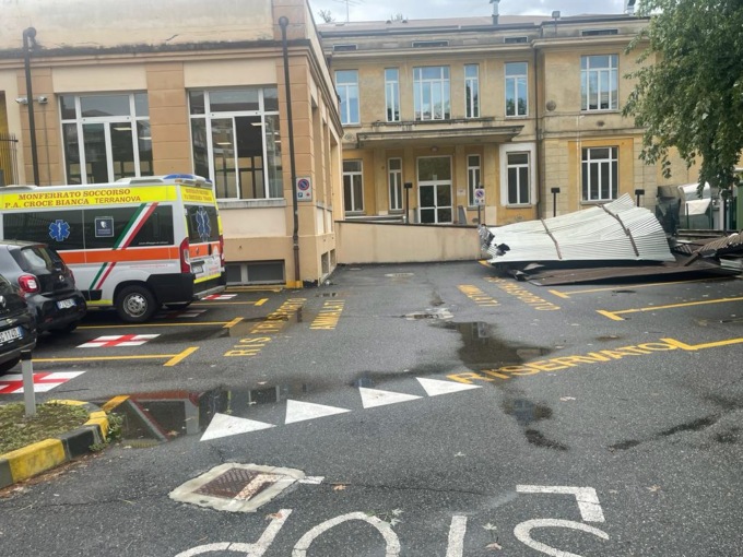 Weekend di tempesta a Casale Monferrato, molti i danni