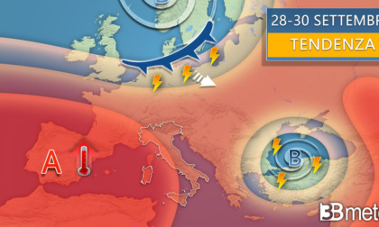 Meteo, altro che autunno, si torna in estate con punte di 30°C fino ai primi di ottobre