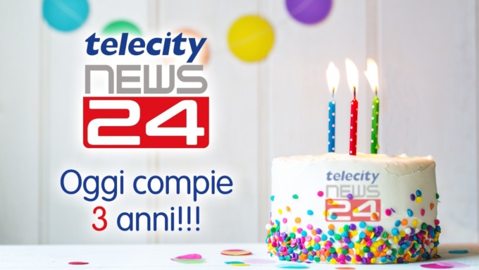 TelecityNews24 oggi compie 3 anni