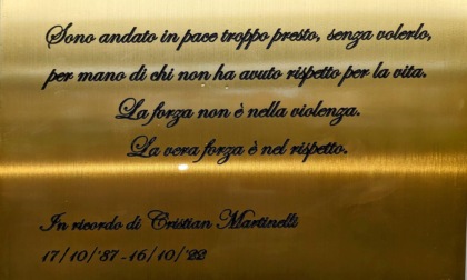 Omicidio Martinelli, alla stazione di Casale Monferrato una targa per ricordare la vittima