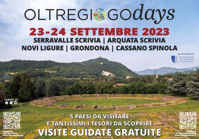 Sabato e domenica a Novi Ligure arrivano gli Oltregiogo Days