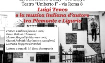 Il 23 settembre a Ricaldone una serata dedicata a Luigi Tenco