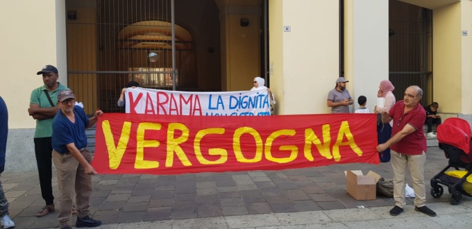 Manifestazione contro l’abbandono e il degrado delle case popolari di Tortona