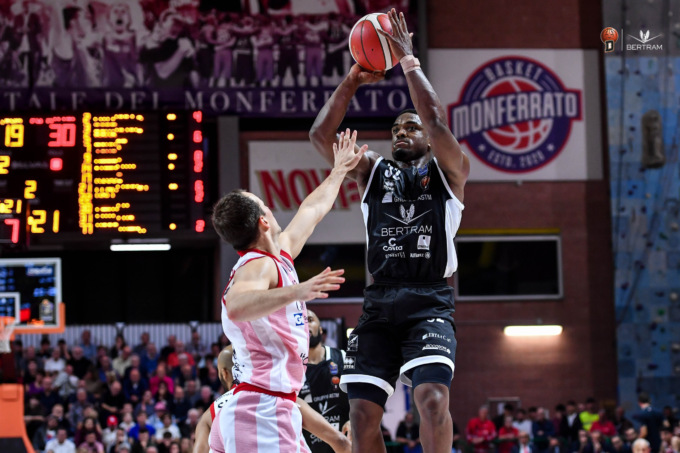 Derthona Basket, pesante colpo in trasferta ai danni della Dinamo Sassari