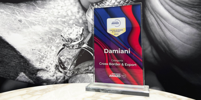 Il sito internet Damiani.com premiato al Netcomm Award 2023