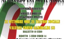 Valenza, sabato 21 lo spettacolo benefico "Mi ricordo una notte magica"