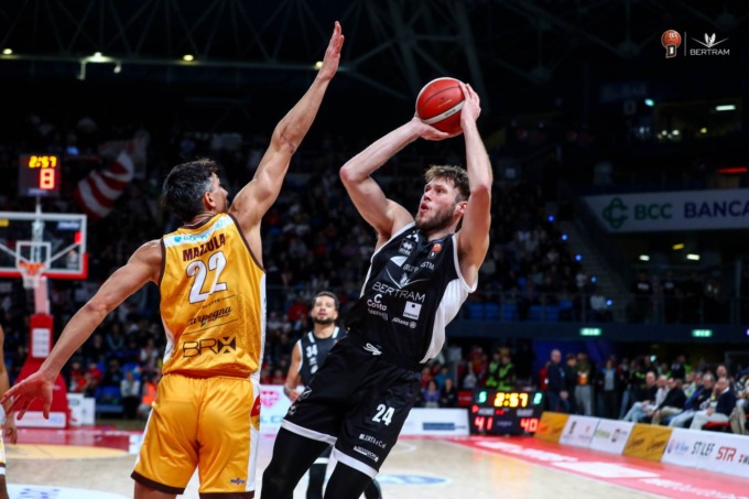 Derthona Basket, terzo successo in Bcl contro l’Igokea