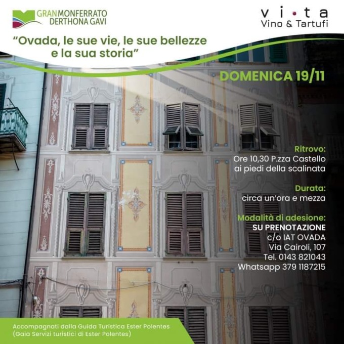 Vi.Ta. Ovada Vino & Tartufi: alla scoperta dei colori del centro storico