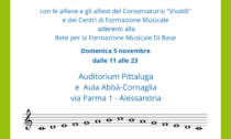 Alessandria, gli eventi in programma in provincia domenica 5 novembre