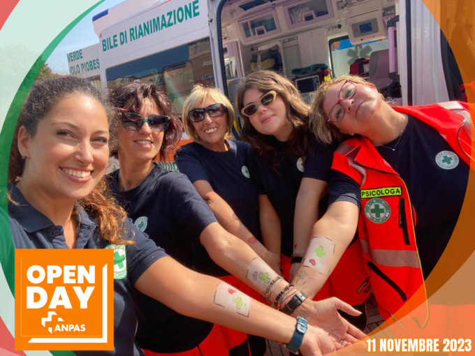 Anpas: l’11 novembre Open Day in tutto il Piemonte