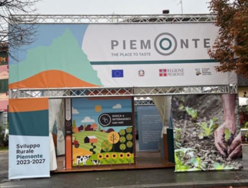 L’info point sullo sviluppo rurale della Regione Piemonte alla fiera Acqui&Sapori