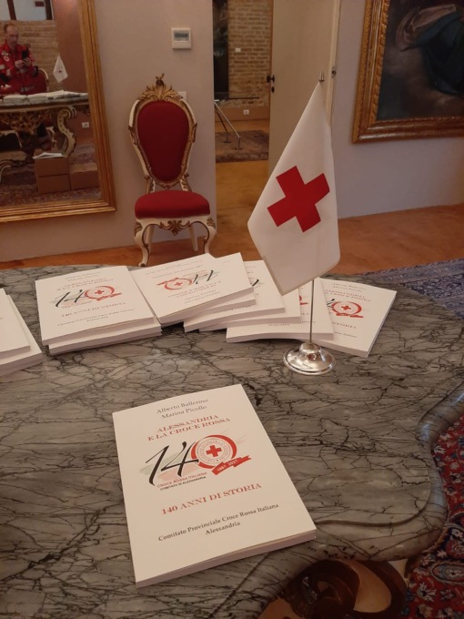 Il libro sulla storia della Croce Rossa di Alessandria da oggi disponibile presso la libreria Berardini